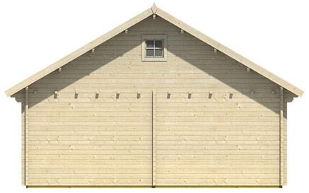 The Europa Summer House Back